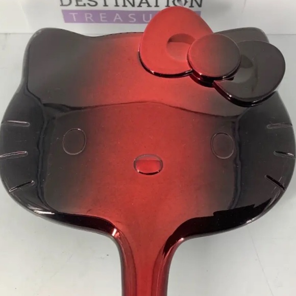 Sanrio Hello Kitty Romantic Chrome Red Hair Brush - Picture 3 of 6